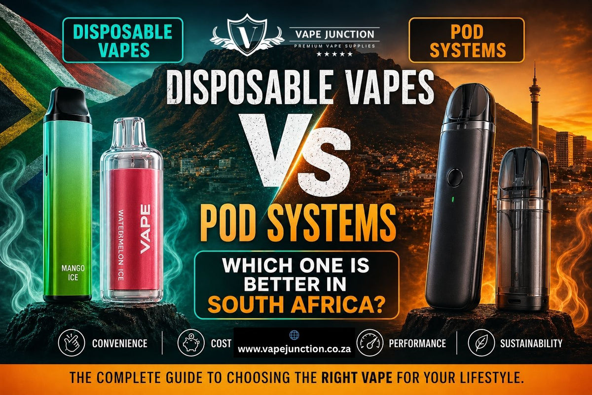 DISPOSABLE VAPES VS POD SYSTEMS: WHICH ONE IS BETTER IN SOUTH AFRICA?