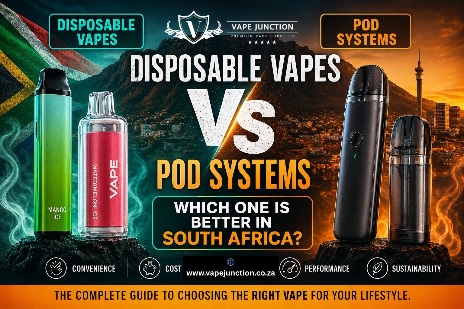 DISPOSABLE VAPES VS POD SYSTEMS: WHICH ONE IS BETTER IN SOUTH AFRICA?