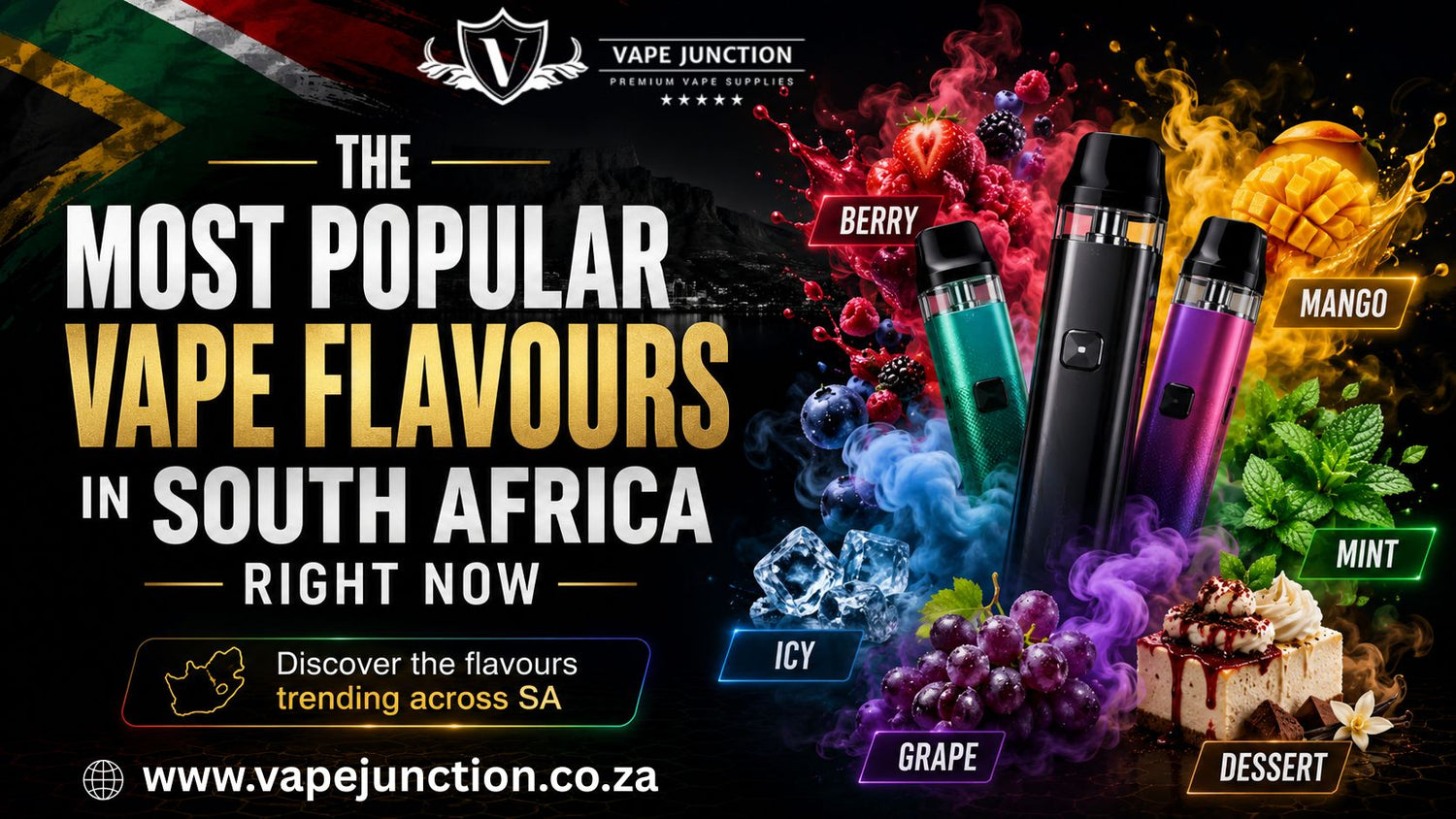The Most Popular Vape Flavours in South Africa Right Now