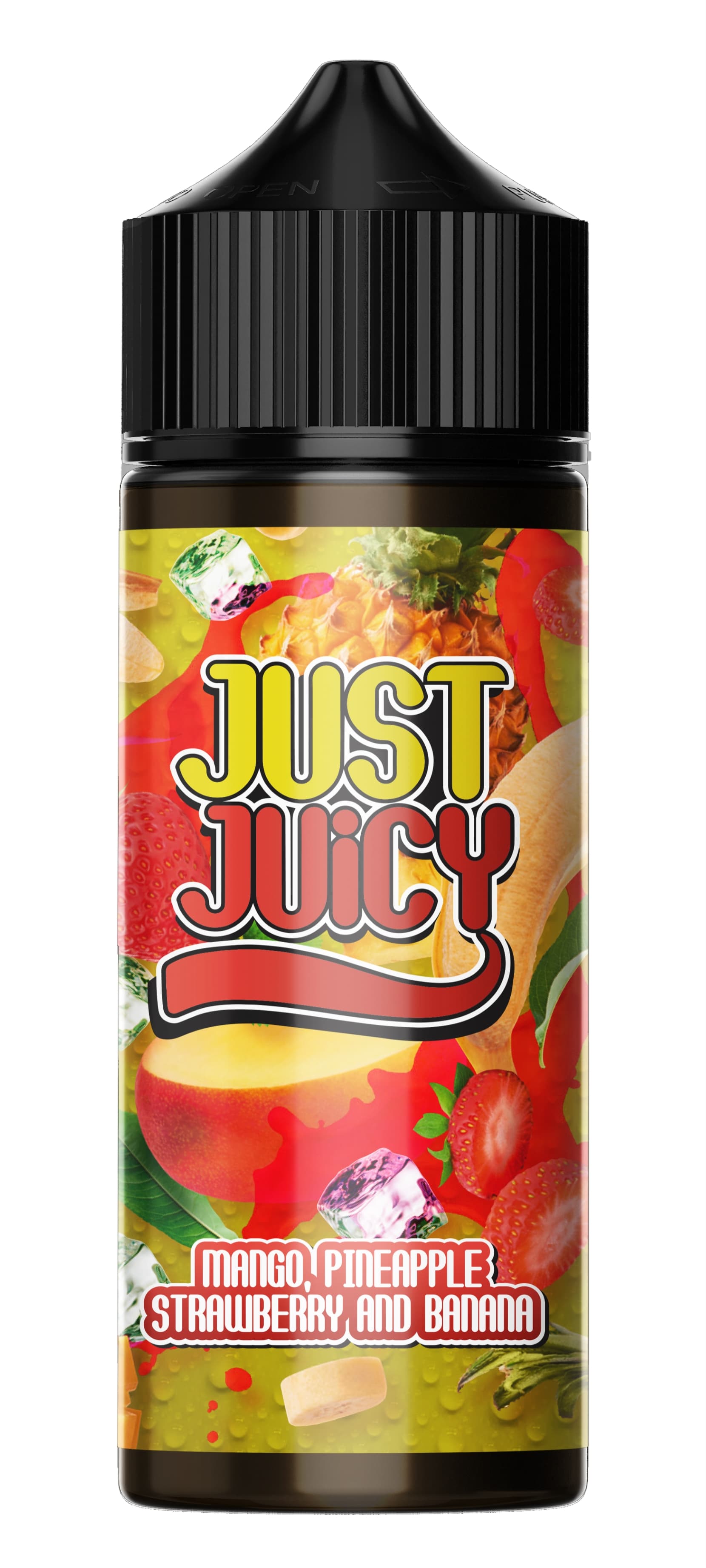 Just Juicy | Mango Pineapple Strawberry & Banana 120ml