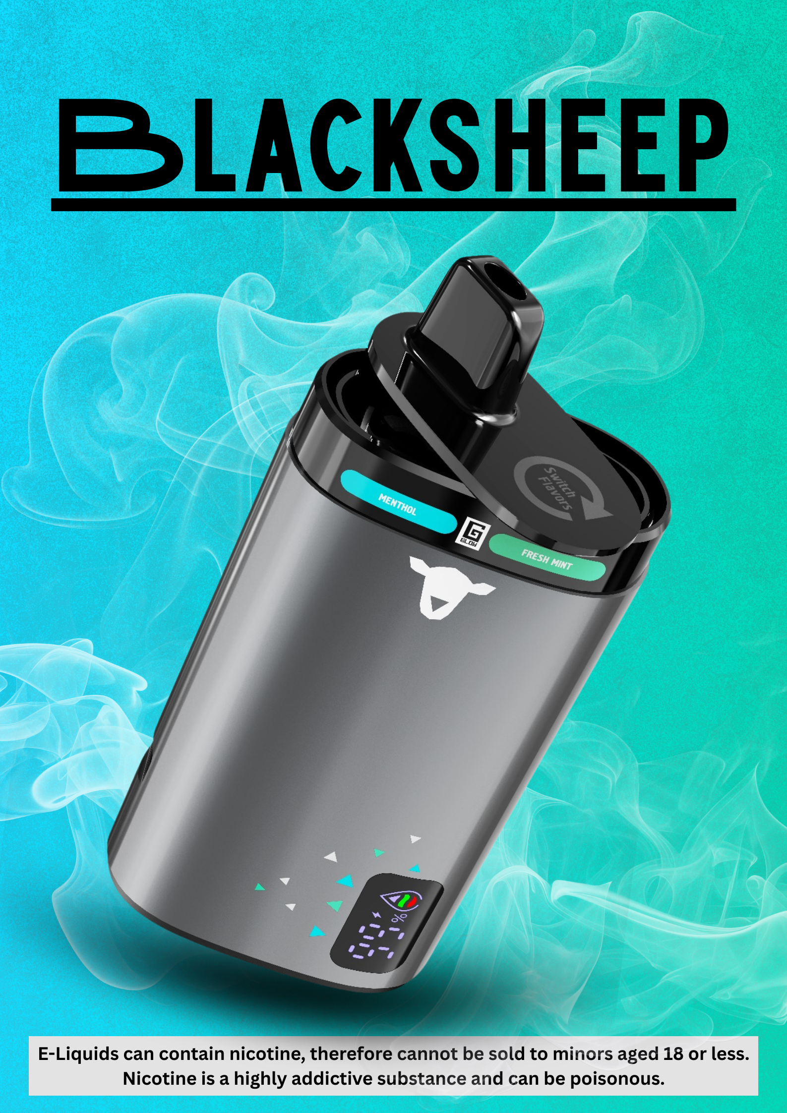 Black Sheep Dual Flavour 20000 Disposable Pod Device