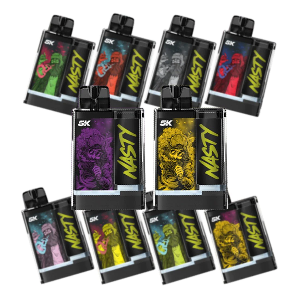 Nasty 5000 Crystal Disposable Pod Device (20mg/50mg) Nasty 5000 Crystal Disposable Pod Device (20mg/50mg)