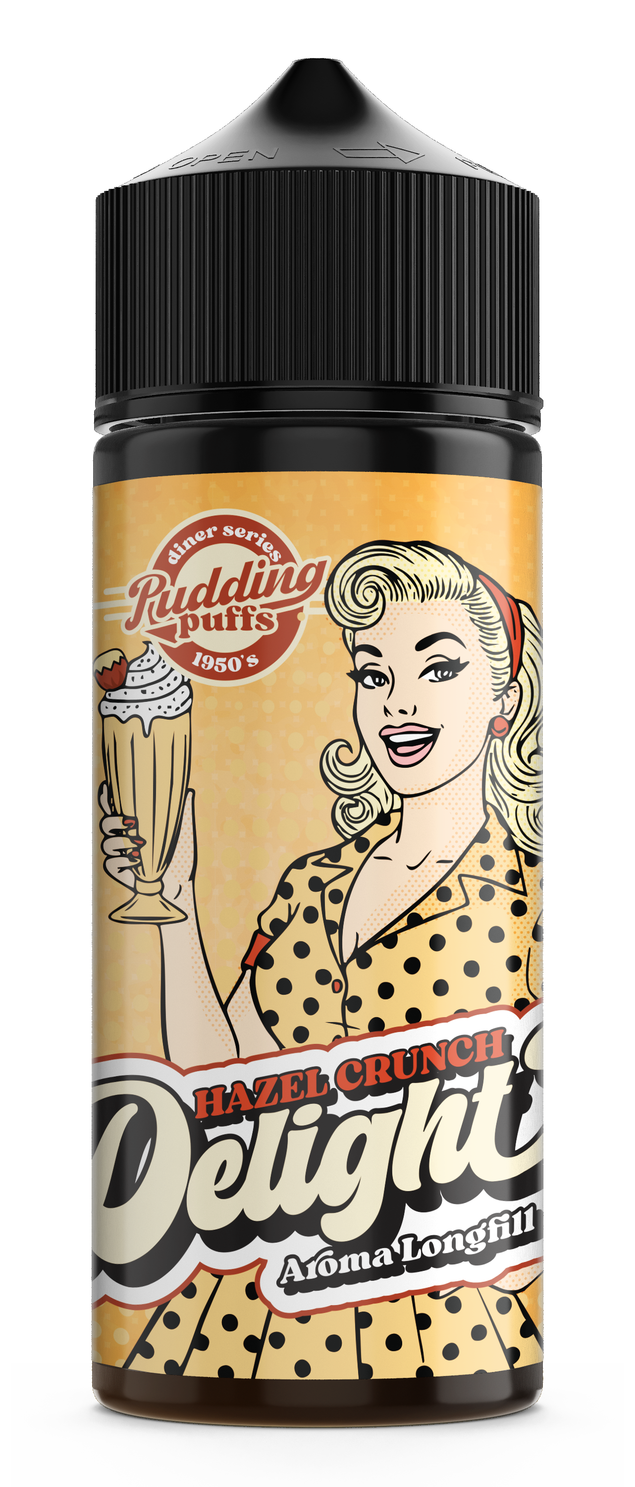 Pudding Puffs Flavour Shot 120ml - Vape Junction