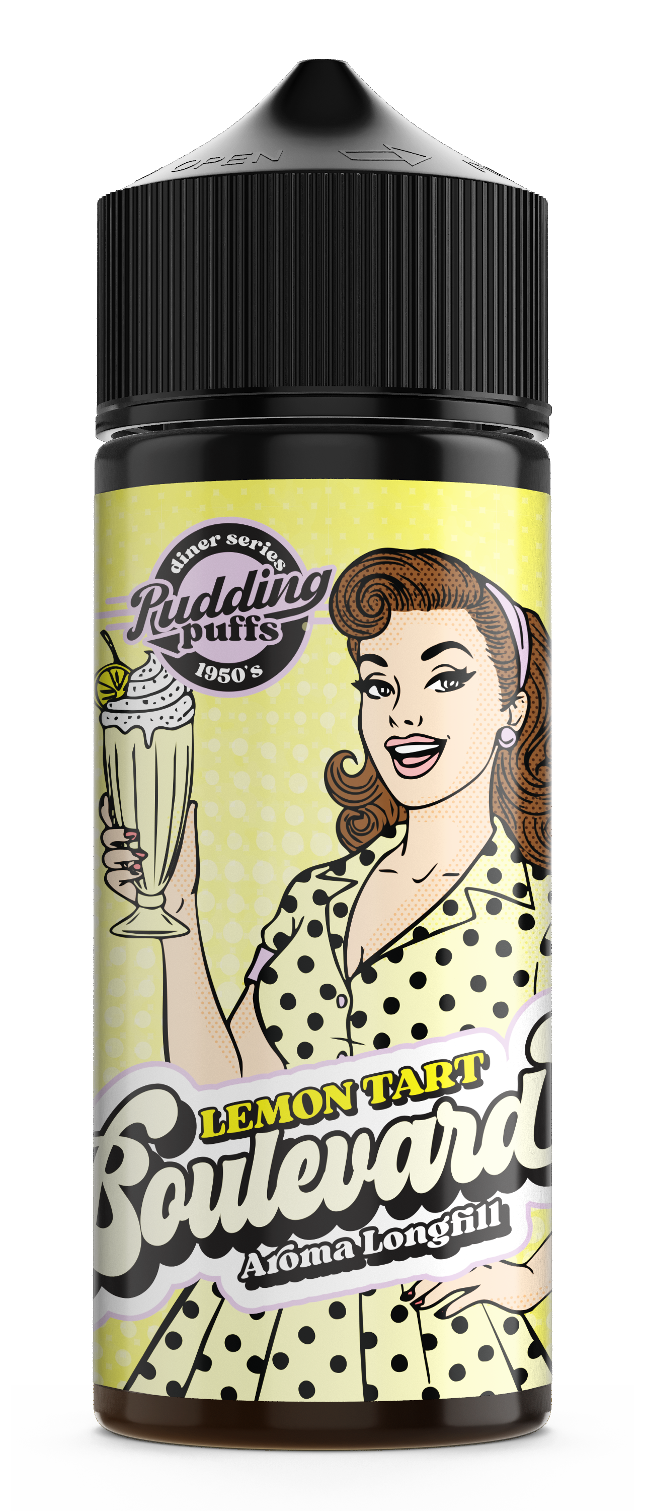 Pudding Puffs Flavour Shot 120ml - Vape Junction