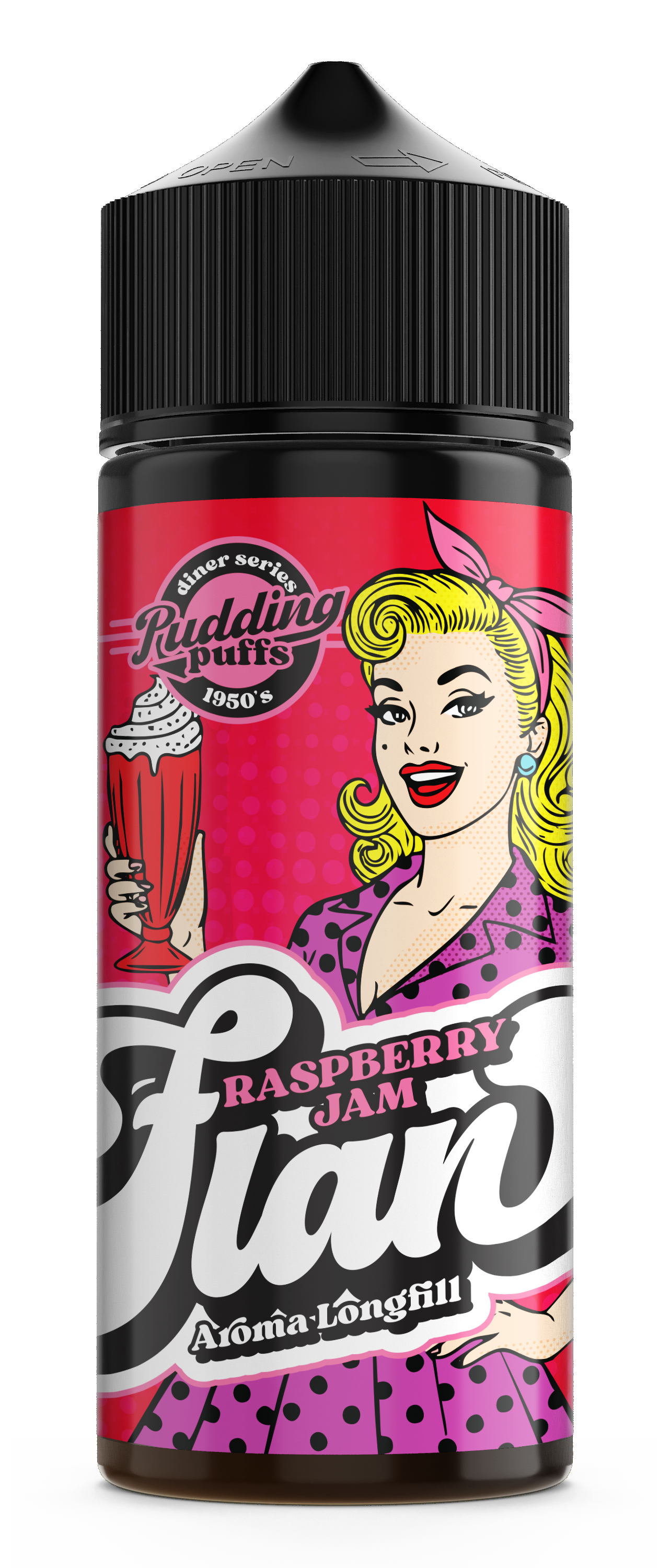 Pudding Puffs Flavour Shot 120ml - Vape Junction