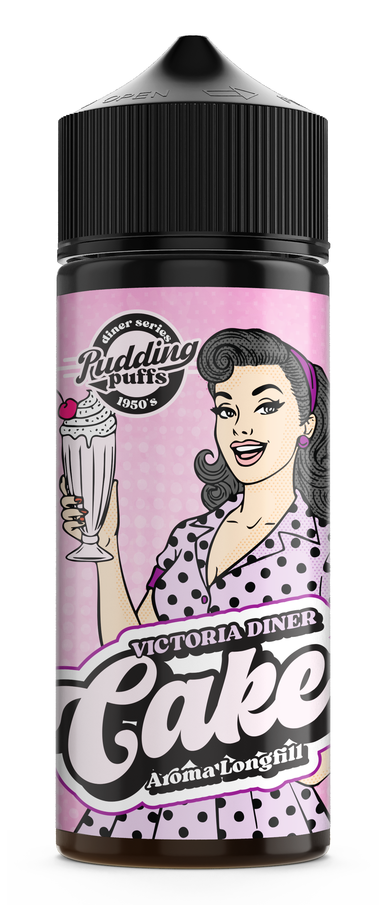 Pudding Puffs Flavour Shot 120ml - Vape Junction