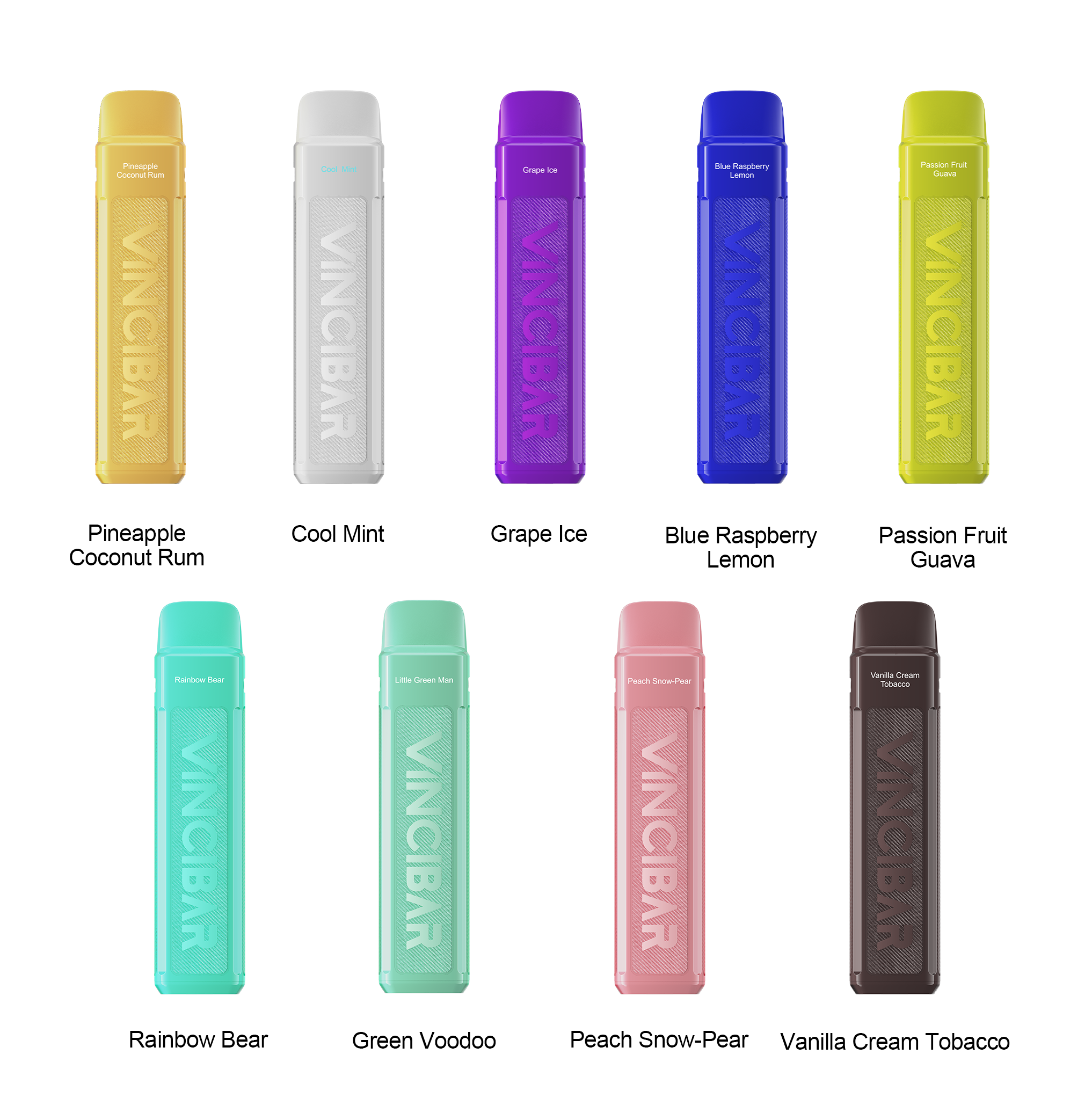 Zovoo Vincibar F2500 Disposable Pod Device