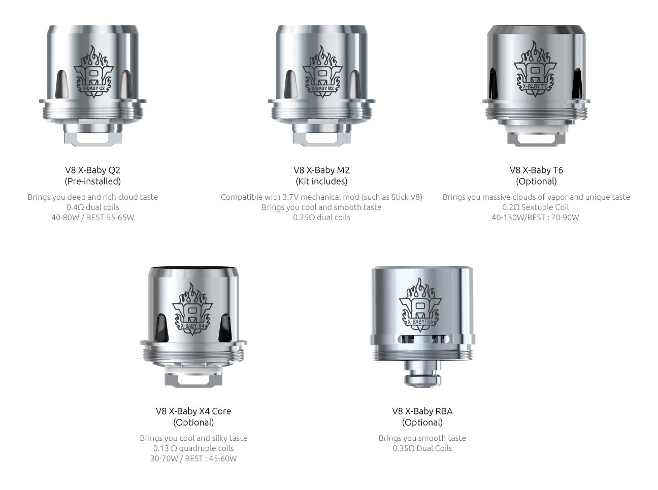 X-Baby Coils | Vape Junction