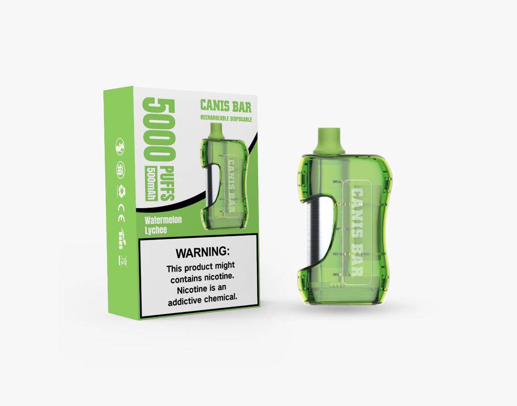 Canis Bar New 5000 Disposable Pod Device 0mg/30mg/50mg