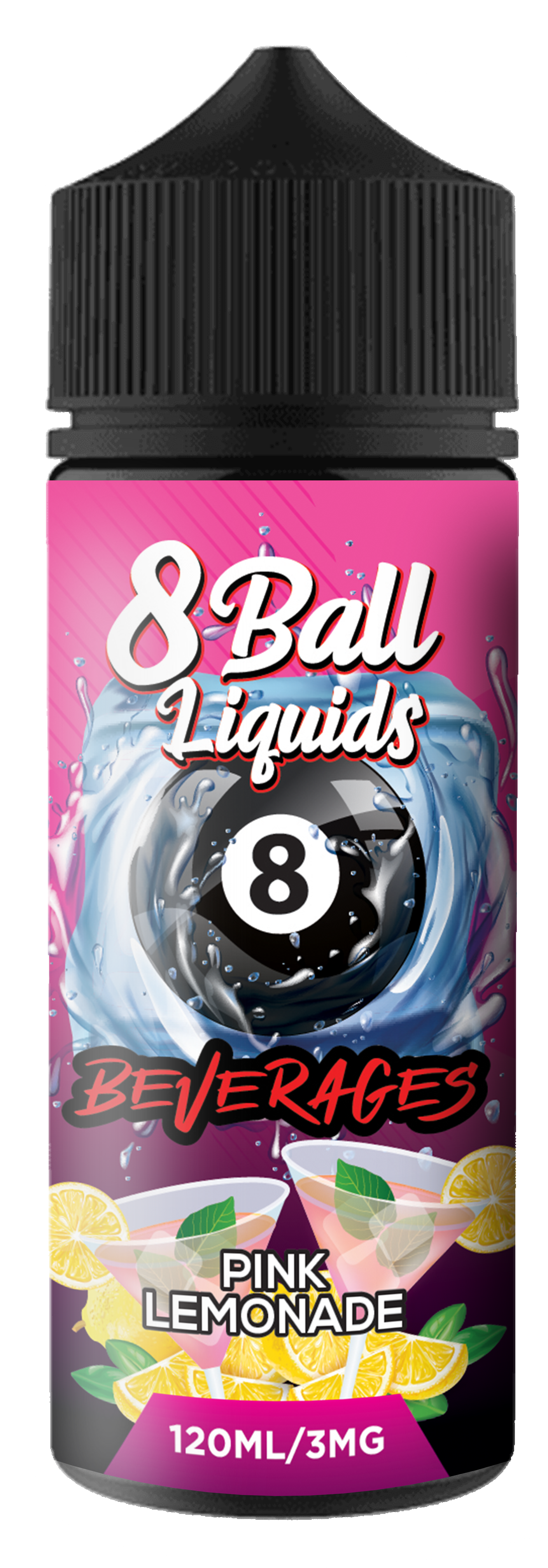 Beverages | Pink Lemonade by 8 Ball Liquids 120ml