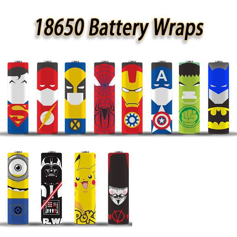 Comic Battery Wraps | Vape Junction