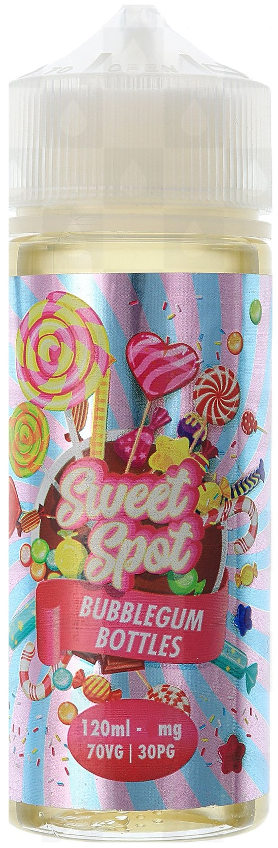 Bubblegum Bottles by Sweet Spot 120ml