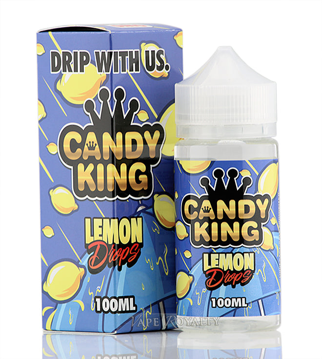 Candy King Lemon Drops 100ml | Vape Junction
