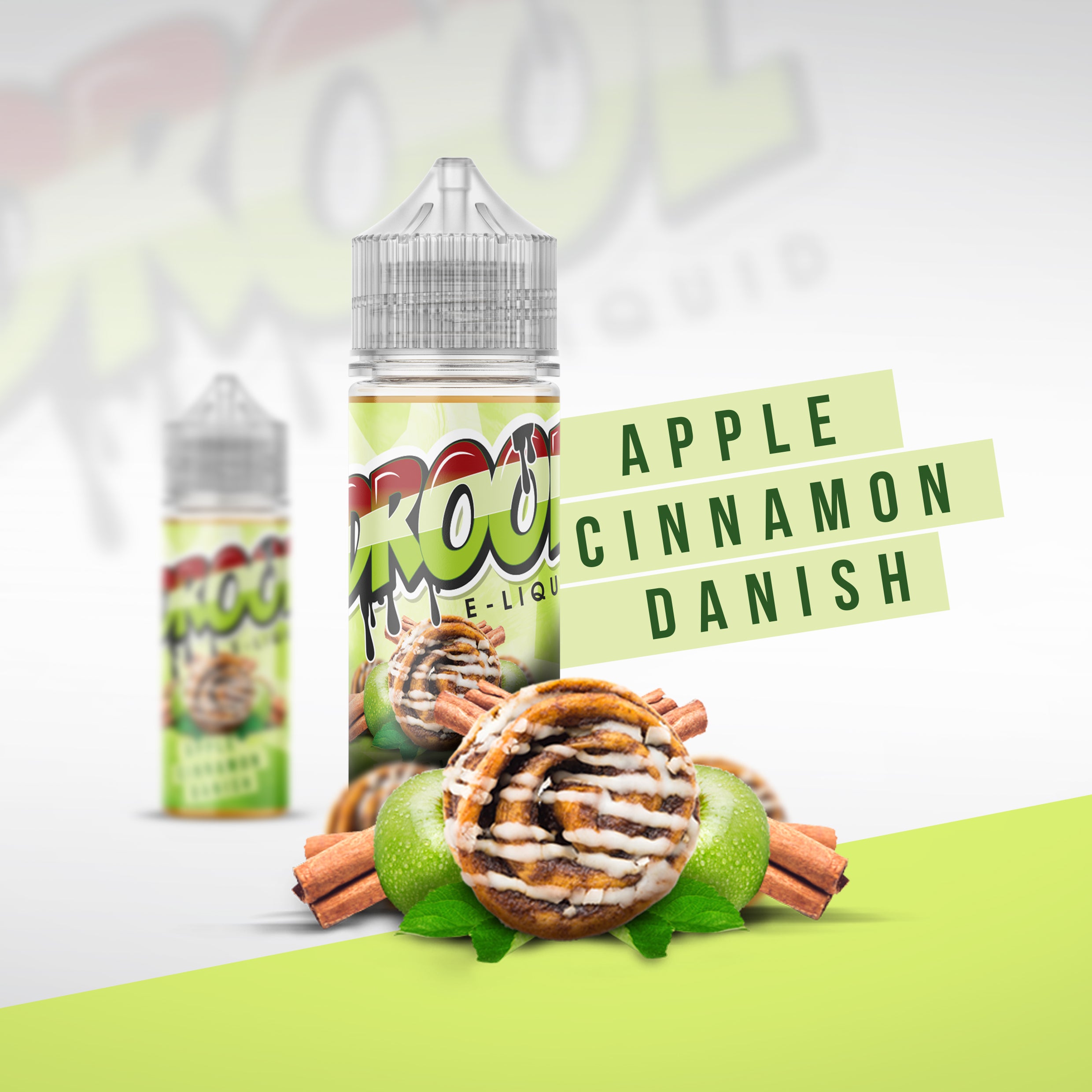 Nostalgia I Drool Apple Cinnamon Danish 100ml | Vape Junction