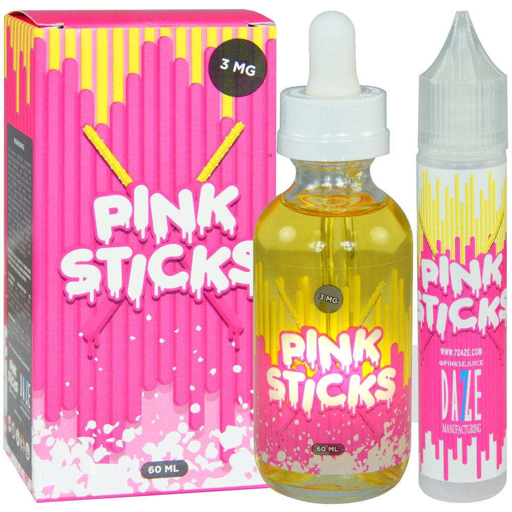 Pink Sticks by Daze 60ml | Vape Junction