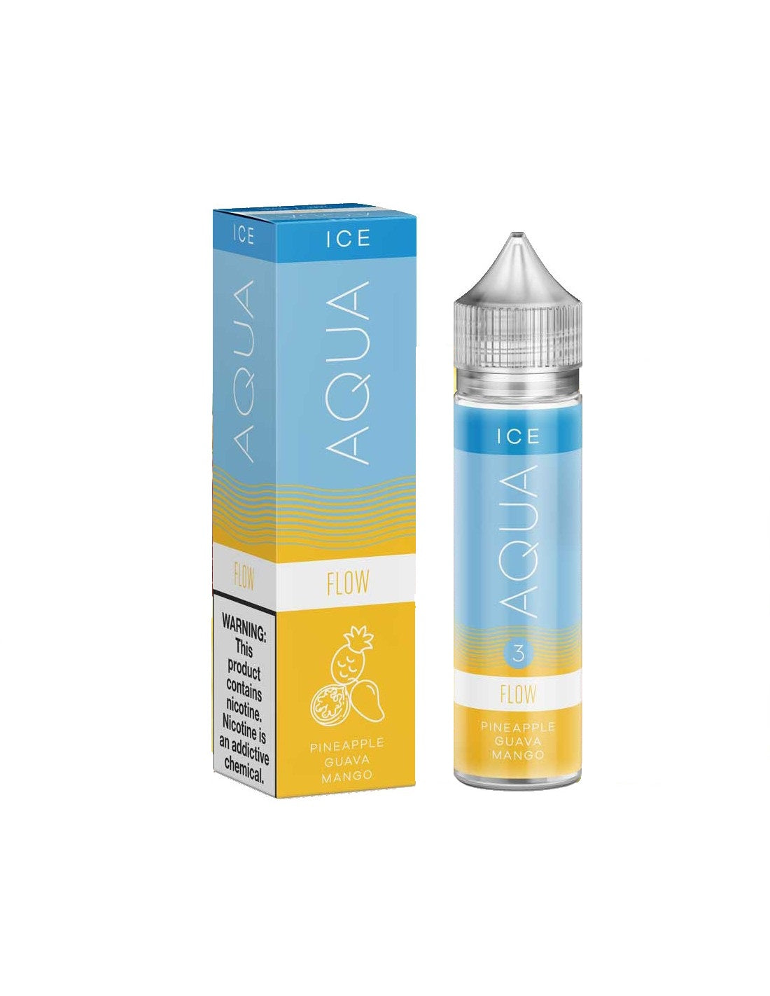 AQUA | Flow Ice by Marina Vape 60ml | Vape Junction