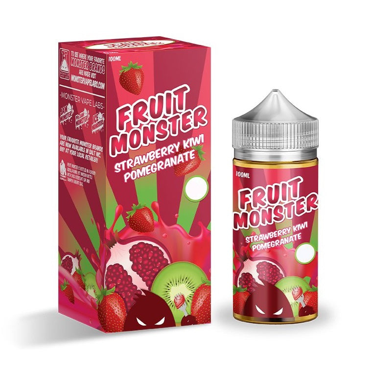 Strawberry Kiwi Pomegranate - Fruit Monster 100ml | Vape Junction