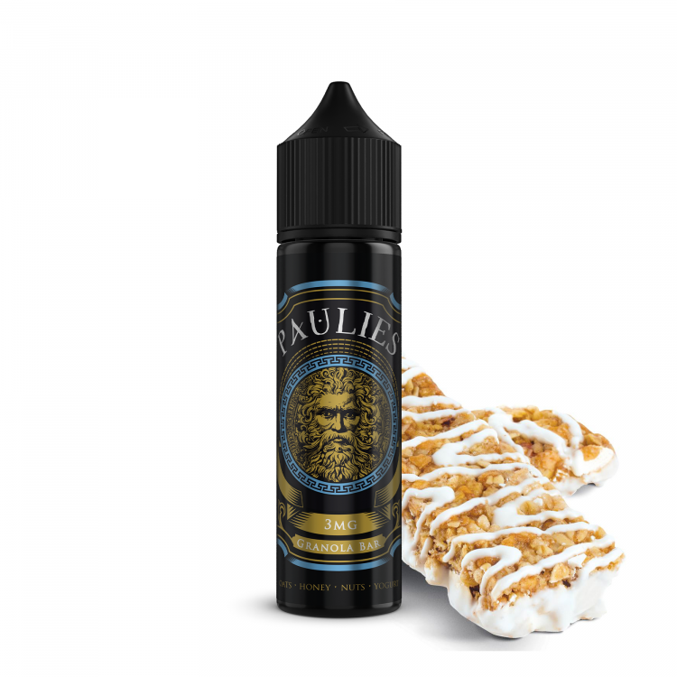 Paulies E-Liquid | Granola Bar 60ml | Vape Junction