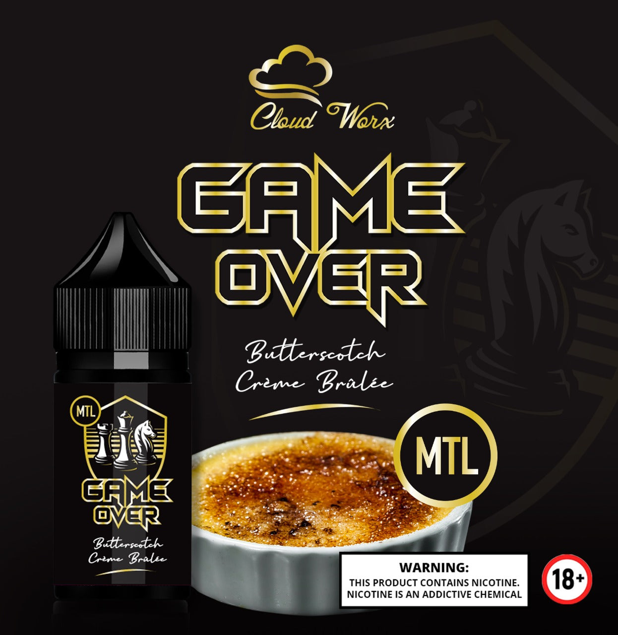 Game Over MTL by Cloud Worx 30ml