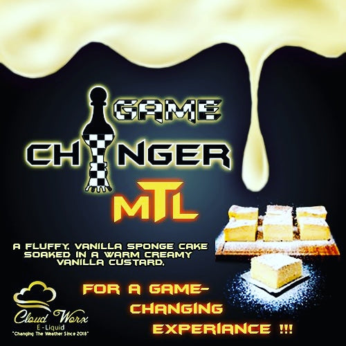 Game Changer MTL by Cloud Worx 30ml | Vape Junction