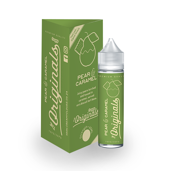 Creamy Clouds - Pear & Caramel 60ml | Vape Junction
