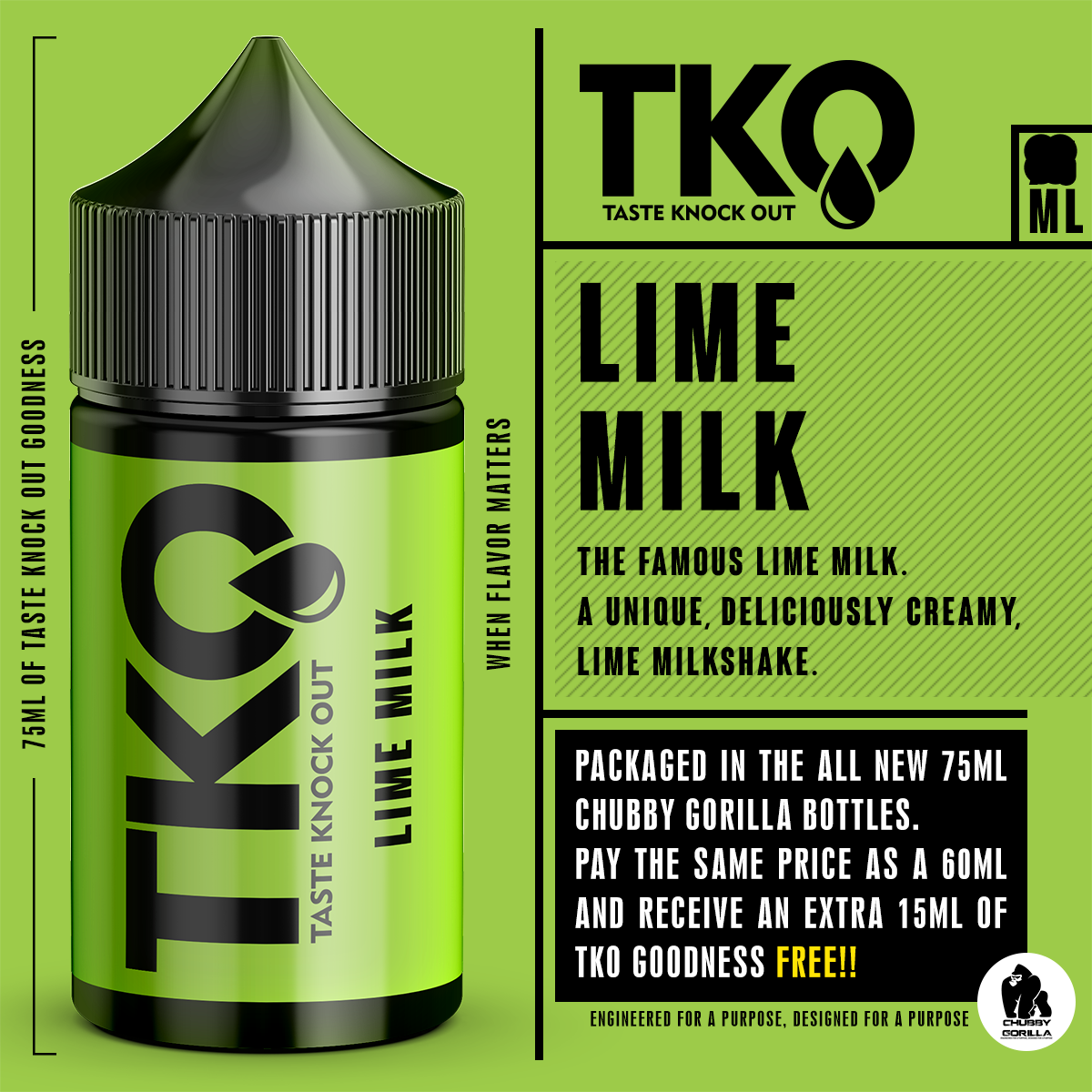 TKO - Lime Milk 120ml | Vape Junction