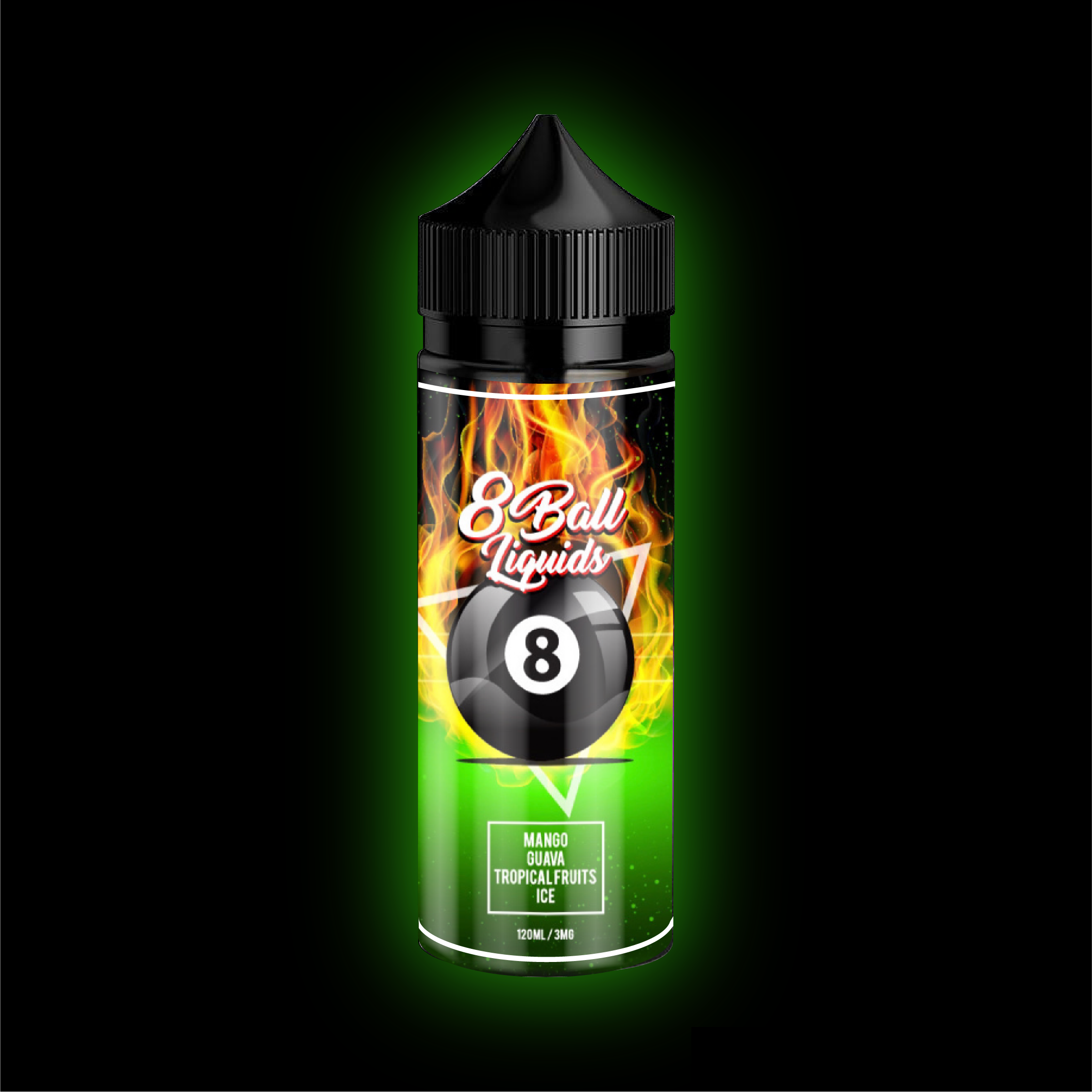 Mango Guava Tropical on Ice by 8 Ball Liquids 120ml | Vape Junction