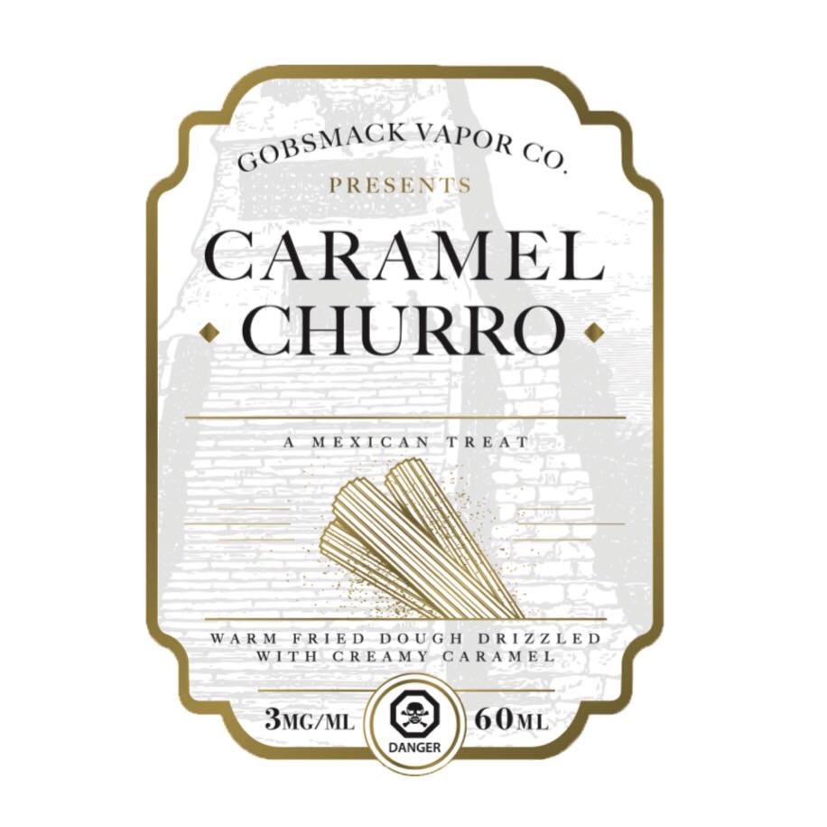 Caramel Churro by Gobsmack Vapor Co | Vape Junction