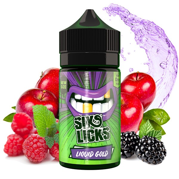 Liquid Gold by Six Licks 75ml | Vape Junction