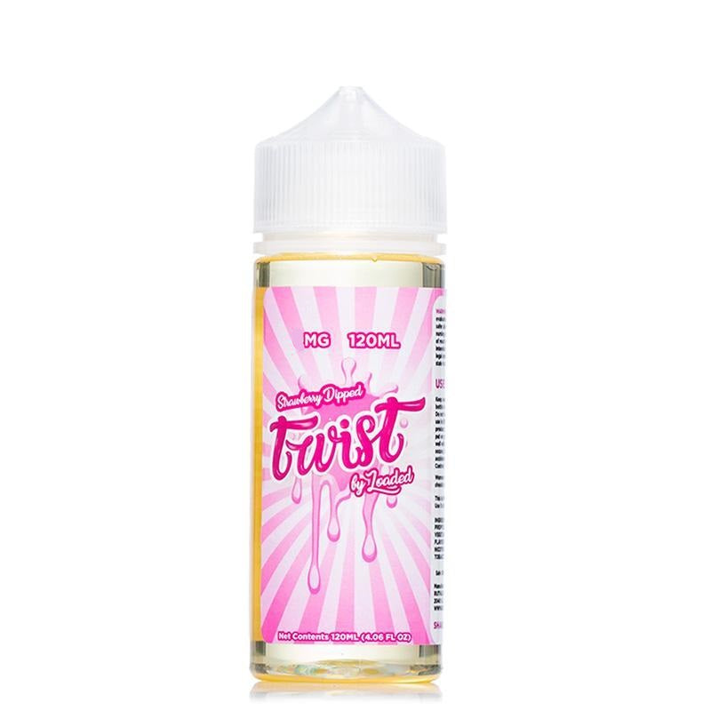 Twist Strawberry Dipped by Loaded 120ml | Vape Junction