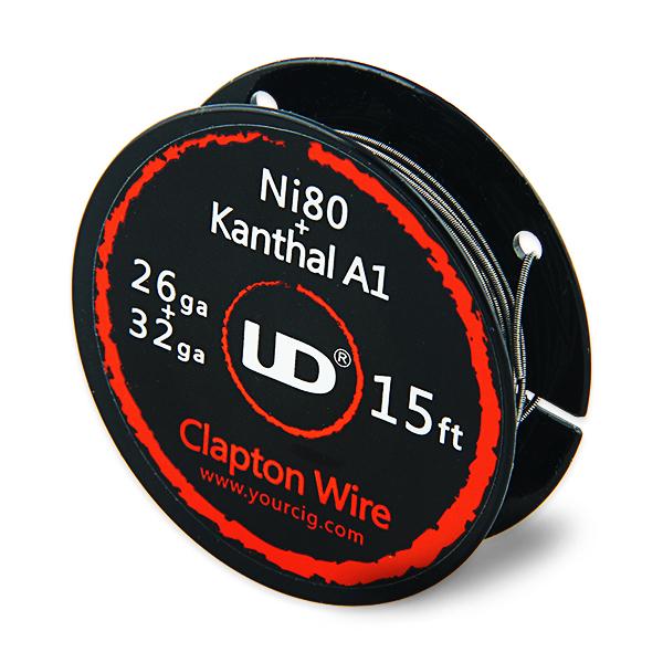 5m UD Atomizer DIY Clapton Roll Wire (26GA Ni80 + 32GA Kanthal A1) | Vape Junction