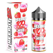 Strawberry Milk by Keep it 100 | Vape Junction