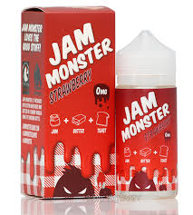 Strawberry - Jam Monster 100ML | Vape Junction