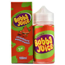 JuiceMan's Bubba Juice Strawberry Watermelon Bubble Gum 100ml | Vape Junction