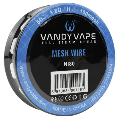 Vandy Vape Ni80 Mesh Wire 5ft