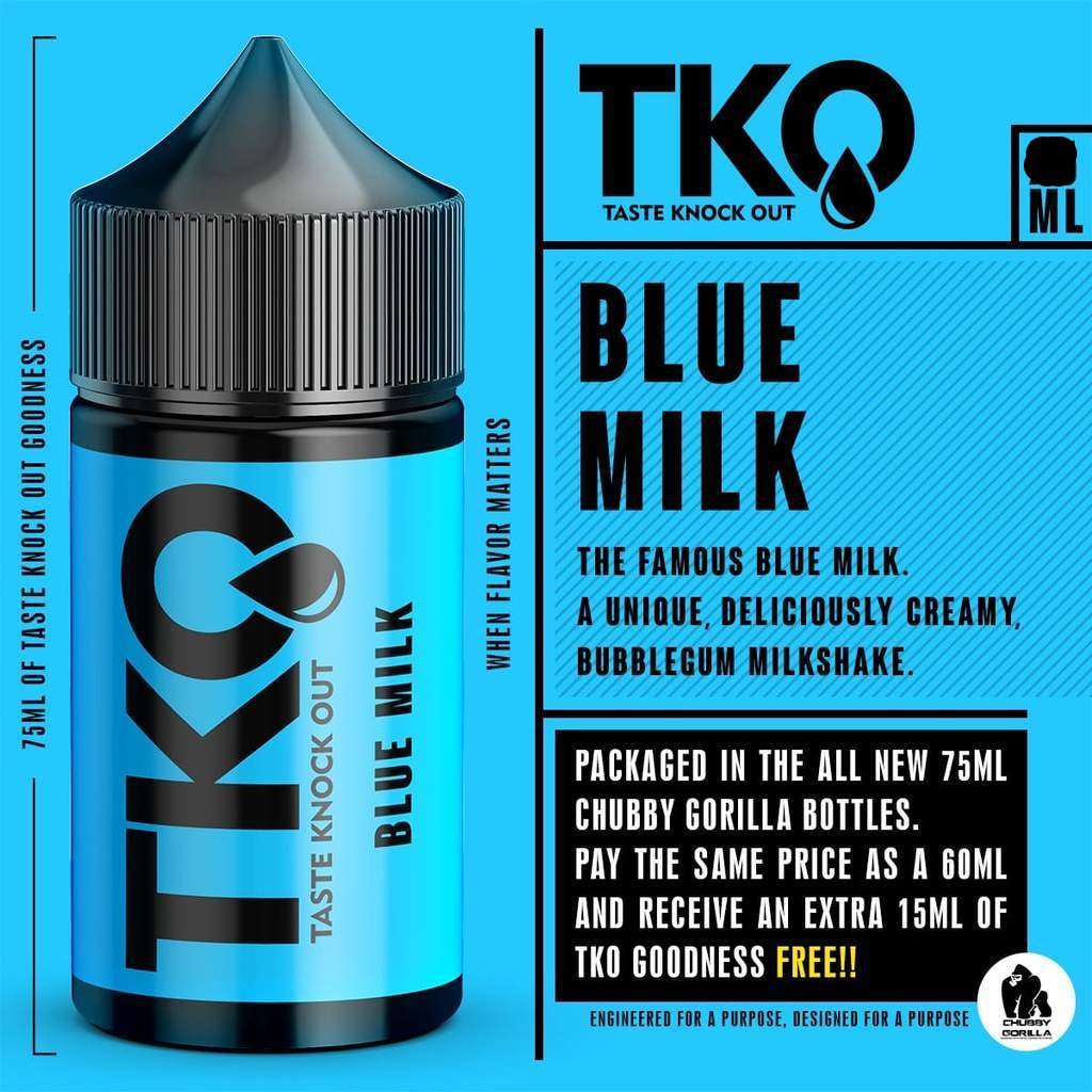 TKO - Blue Milk 120ml | Vape Junction