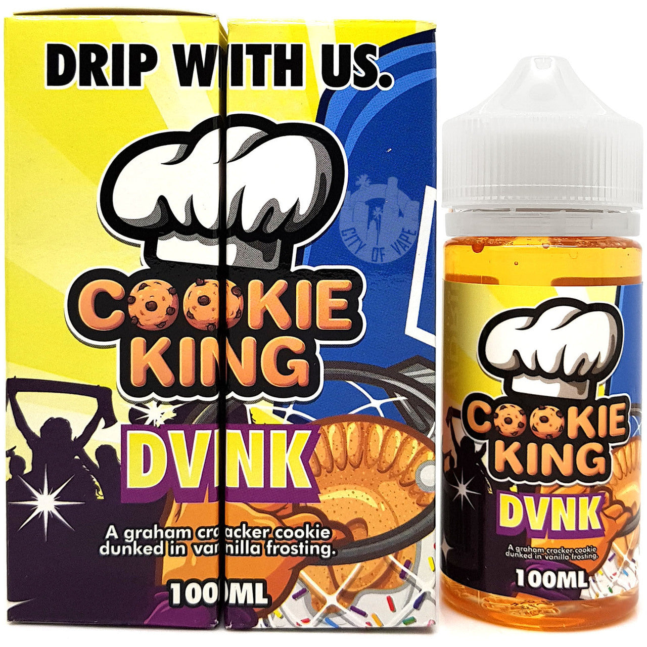 Cookie King DVNK - 100ml | Vape Junction
