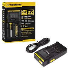 Nitecore D2 Digi-Charger (Digital-Charger) Multi-Battery Charger | Vape Junction