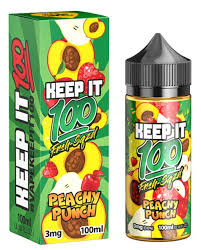 Peachy Punch by Keep It 100 | Vape Junction