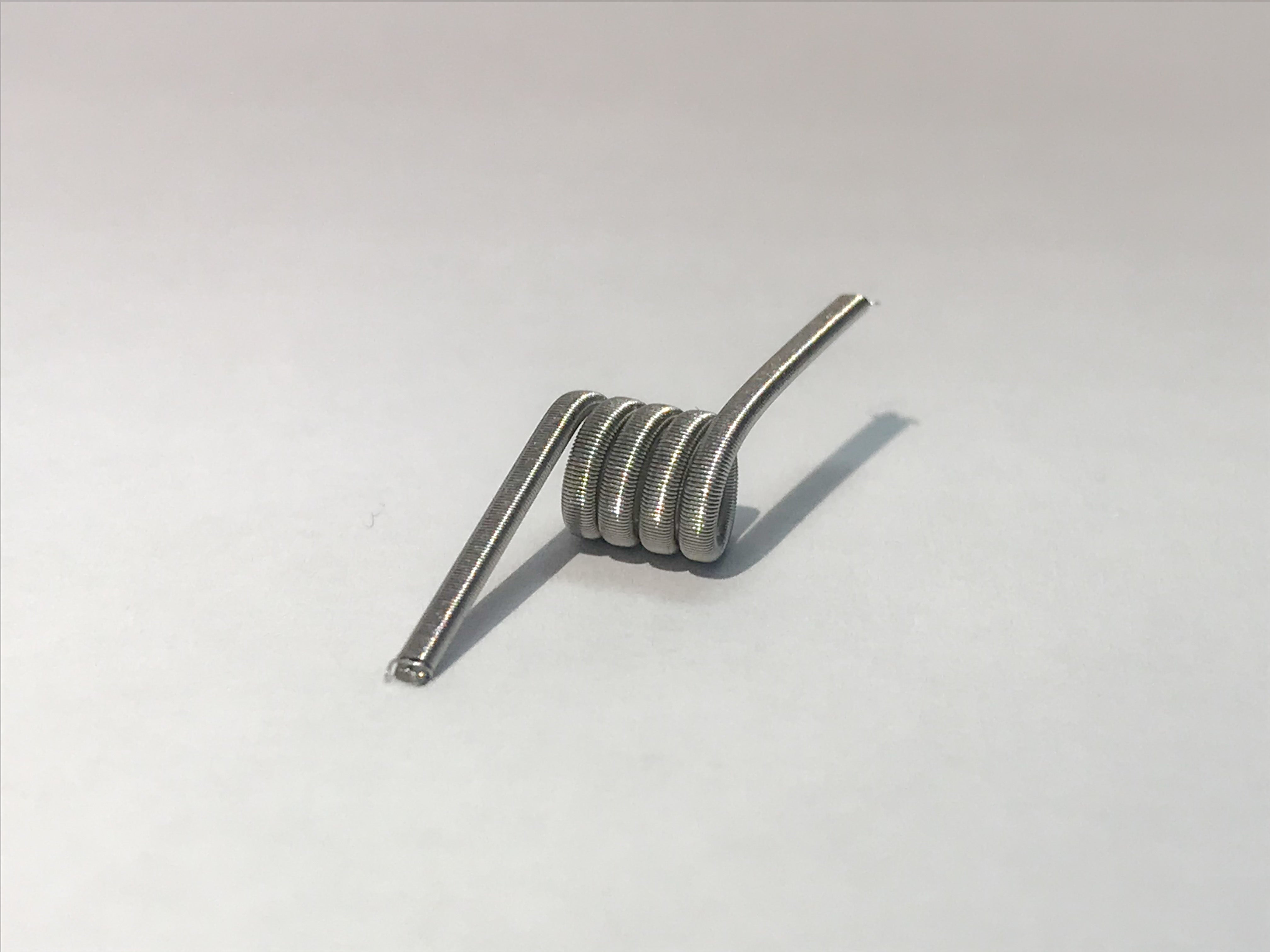 Vape Junction 24g Fused Single Coil (2x24/38) 5 Wrap 3mm ID | Vape Junction
