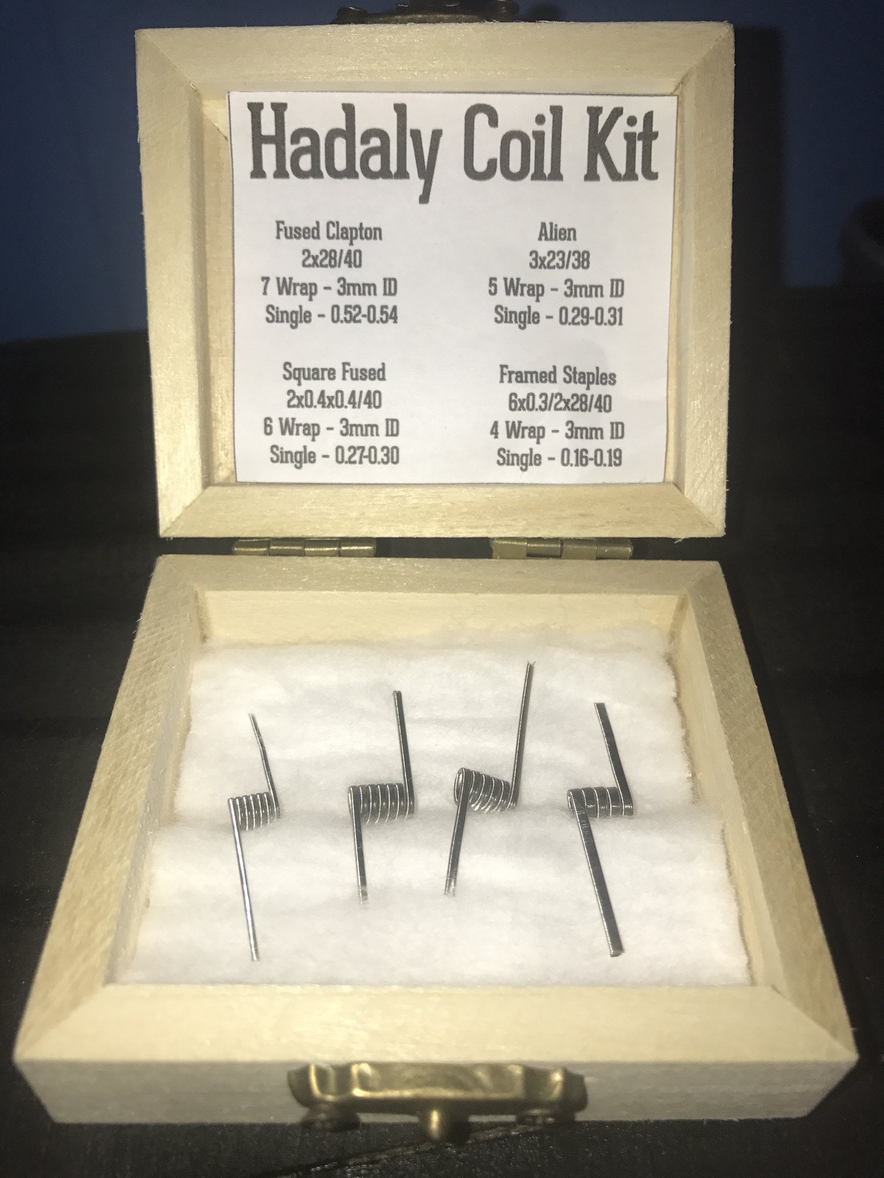 Special Build Hadaly Coil Kit | Vape Junction
