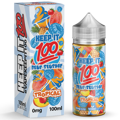 Tropical Blue Slushie by Keep It 100 | Vape Junction